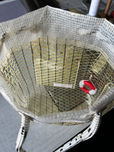 Load image into Gallery viewer, ClamShell Sailcloth Tote Bag Med Handmade by Lanee