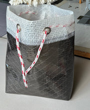 Load image into Gallery viewer, ClamShell Sailcloth Tote Bag Med Handmade by Lanee (Copy)